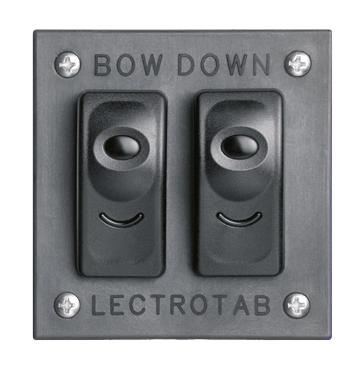 Elektrische trim tab set, 9"x18", 12V (boot 22'-30'/7-9m) - 90470918 2 - 90470918