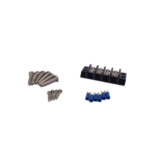 Montagekit: klemmenblok voor bedrading en schroeven voor bovenste brackets - 90479091 - 90479091