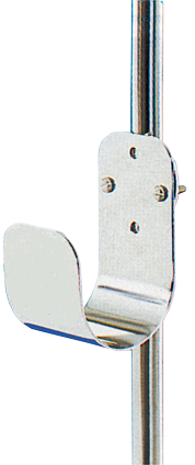 RVS Reddingsboei-ophangbeugel voor montage op railing of wand - 9048047 - 9048047