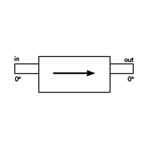 RVS waterlock/uitlaatdemper, slangaansluiting &Oslash;51mm, IN=0&deg;, UIT=0&deg;, 6l - 905241549 1 - 905241549