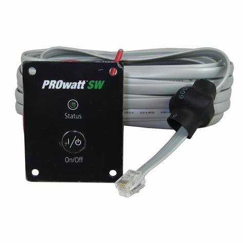 Xantrex Afstandsbedieningspaneel aan/uit schakelaar (incl 7.63m kabel) - 9056768 1 - 9056768