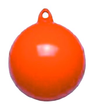 Ankerboei, &Oslash;350mm, L=400mm, oranje (maat 1), met 1 oog - 9059081 - 9059081