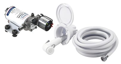 Waterdruksysteem met douchekit PA2, 12/24V - 906150 - 906150