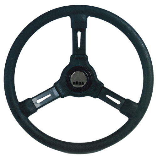 Seastar Steuerrad Riviera Schwarz, &Oslash;350mm, Tiefe 117,3mm - 9062100 3 - 9062100