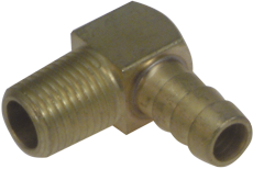 Sierra Haakse slangnippel, 90&deg;, 1/4" NPT & 3/8" slang - 9064302 - 9064302