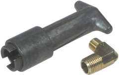Sierra Brandstoftankadapter met 90&deg; fitting, 1/4"NPT, Mariner/Mercury, female - 9064303 1 - 9064303