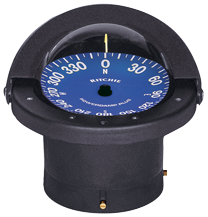 Ritchie Kompas model 'Supersport SS-2000', 12V, inbouwkompas, roos &Oslash;114,3mm/5&deg;, zwart - 9067021 - 9067021