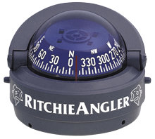 Ritchie Kompas model 'Explorer RA-93', 12V, opbouwkompas, roos &Oslash;69,9mm/5&deg;, Ritchie Angler - 9067032 - 9067032