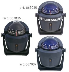 Ritchie Kompas model 'Explorer RA-91', 12V, beugelkompas, roos &Oslash;69,9mm/5&deg;, Ritchie Angler - 9067035 1 - 9067035