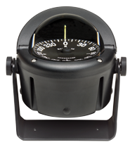 Ritchie Kompas model 'Helmsman', HB-740, 12V, beugelkompas, roos &Oslash;93,5mm/5&deg;, zwart - 9067070 - 9067070