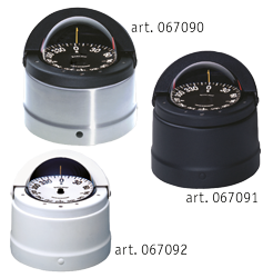 Ritchie Kompas model 'Navigator DNP-200', opbouwkompas, 12V, roos &Oslash;114,3mm/5&deg;, RVS - 9067090 1 - 9067090