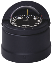 Ritchie Kompas model 'Navigator DNB-200', opbouwkompas, 12V, roos &Oslash;114,3mm/5&deg;, zwart - 9067091 - 9067091