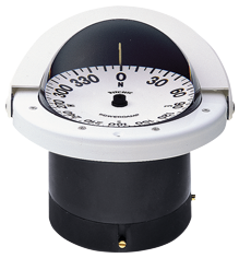 Ritchie Kompas model 'Navigator FNW-201', inbouwkompas, 12V, roos &Oslash;114,3mm/5&deg;, wit - 9067094 - 9067094