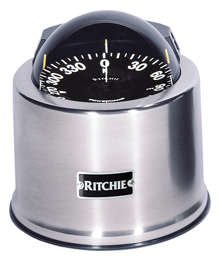 Ritchie Kompas model 'Globemaster SP-5-C', 12/24/32V, opbouw, &Oslash;127mm/2 of 5&deg;, RVS (motor & zeil) - 9067360 1 - 9067360