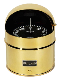 Ritchie Kompas model 'Globemaster D-515-X', 12/24/32V, opbouw, &Oslash;127mm/2 of 5&deg;, messing (motor) - 9067389 - 9067389