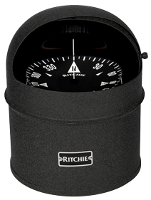 Ritchie Kompass 'Globemaster D-615-B', 12/24/32v, Aufbau, &Oslash;152,4mm/2 Of 5&deg;, Schwarz (Motor) - 9067394 - 9067394