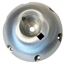 Springfield runder Stuhlfu&szlig; 9" (229mm) aus Aluminium f&uuml;r "Taper-Lock" Serie - Aufbaumontage - 9069162 - 9069162