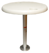 Springfield Table Top Set (&Oslash;610mm) With Pedestal (H=686mm) And Base - 9069192 1 1 - 9069192