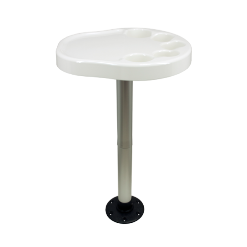 Table Top Set 'Palm' (450x390mm) With Pedestal (H=685mm) And Base - 9069492 - 9069492