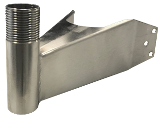 Stainless Steel Ocean Offset Mast Bracket For Echomax Active X & Xs-Band (Rte) - 9070506 - 9070506