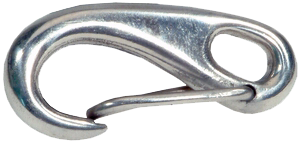 RVS snaphaak, 70mm - 9072651 1 - 9072651
