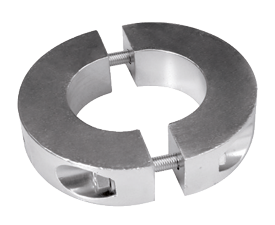 Aluminium Schroefas-Anodes, ringvorm