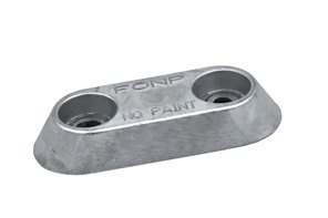 Aluminium anodes boutmontage
