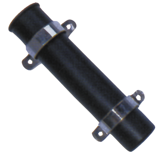 Kunststoff Angelrutenhalter F&uuml;r Seitenmontage, L=230mm, Max. &Oslash;41mm - 9078433 - 9078433