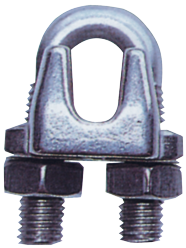 RVS draadklem, &Oslash;3mm - 9078530 1 - 9078530