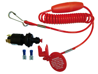 Noodstopschakelaar compleet met snoer, high quality - 9078626p - 9078626/P