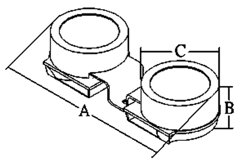 RVS elektromagnetische mini scheepshoorn, 1-tonig, &Oslash;82mm, 12V - 9078660 1 - 9078660