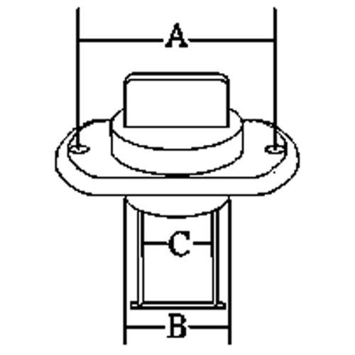 RVS loosplug met inschroefbare kunststof plug - 9078710 1 - 9078710