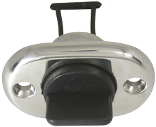 RVS loosplug met inschroefbare kunststof plug - 9078710 - 9078710
