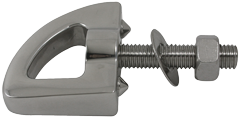 RVS schroefoog, A=102mm, B=12mm, C=23mm, D=152mm - 9078725 - 9078725