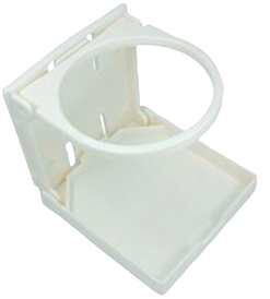 Plastic Drink Holder, Foldable, A=104mm, B=98mm, C=94mm, White - 9078885 - 9078885