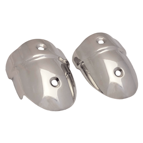 RVS eindstuk voor 'Sphaera 25' met PVC base (paar B+C ) - 9080370 1 - 9080370