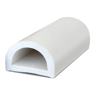 PVC stootlijst, dock 60, B=60mm, wit (min. order 16m) - 9080461r 2 - 9080461R