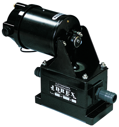Membraanpomp IDREX S15, 24V/5A, 18,5l/min, zelfaanzuigend tot 2m, opvoerhoogte max. 10m, &Oslash;20mm - 9086002 - 9086002