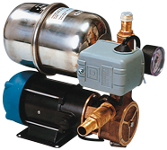 Water Pressure System Inox 66b, 24v/185w, 12l/Min (At 0,7bar), Stainless Steel Tank 2l - 9086041 - 9086041
