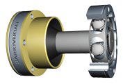 Hydradrive Losse, zelfrichtende druklagers