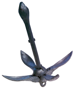 Verzinkt-Stalen paraplu anker, 12kg - 916012 72dpi - 916012