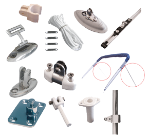 Accessoires zonnetent "FLYINOX"