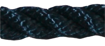 Allcord-1, geslagen polyester, &Oslash;12mm, navy, haspel 200m (breekkracht 2400kg) - Al010b 4 - AL0112/B