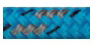 Allcord-19, dubbel gevlochten schootlijn Full Color, &Oslash;12mm blauw met grijze merkdraad, 200m - Al1906 bl 1 1 1 - AL1912/BL