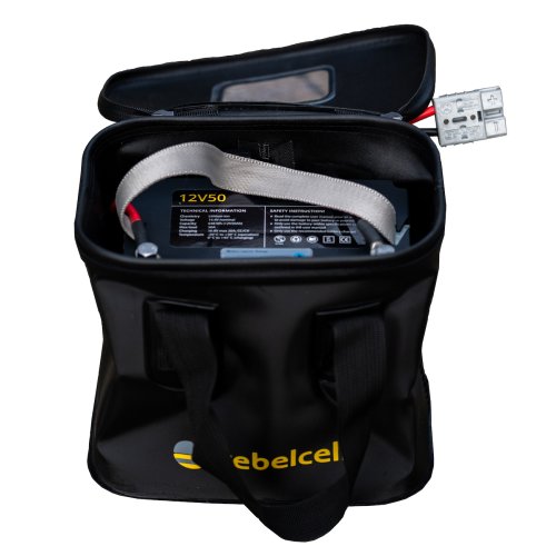 Rebelcell Akku Tasche L (f&uuml;r 12V35/50/70 Akkus) - Battery bag l top open - 900710528