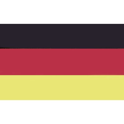 Duitse vlag 20x30cm - Brd2030 72dpi - BRD2030
