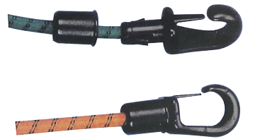 Nylon karabijnhaak, &Oslash;5-6mm - C2805080 72dpi - C2805080
