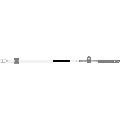 SeaStar Controlkabel CC179 23' (7.01m) voor Mercury - Cc17923 72dpi - CC17923