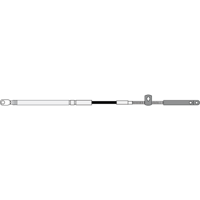 SeaStar Controlkabel CC189 20' (6.10m) voor Mercury-G2 - Cc18920 72dpi - CC18920