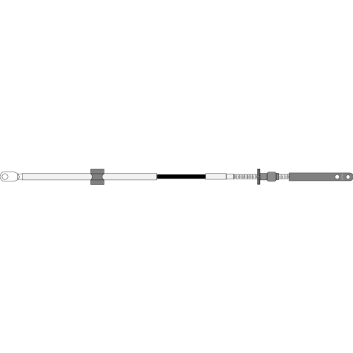 SeaStar Kabel CC205 24' (7.32m) OMC Turbo Jet-throttle - Cc20524 72dpi - CC20524